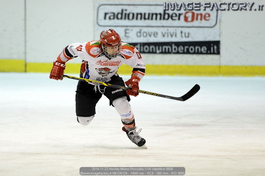 2014-11-22 Hockey Milano Rossoblu U14-Valpellice 0608